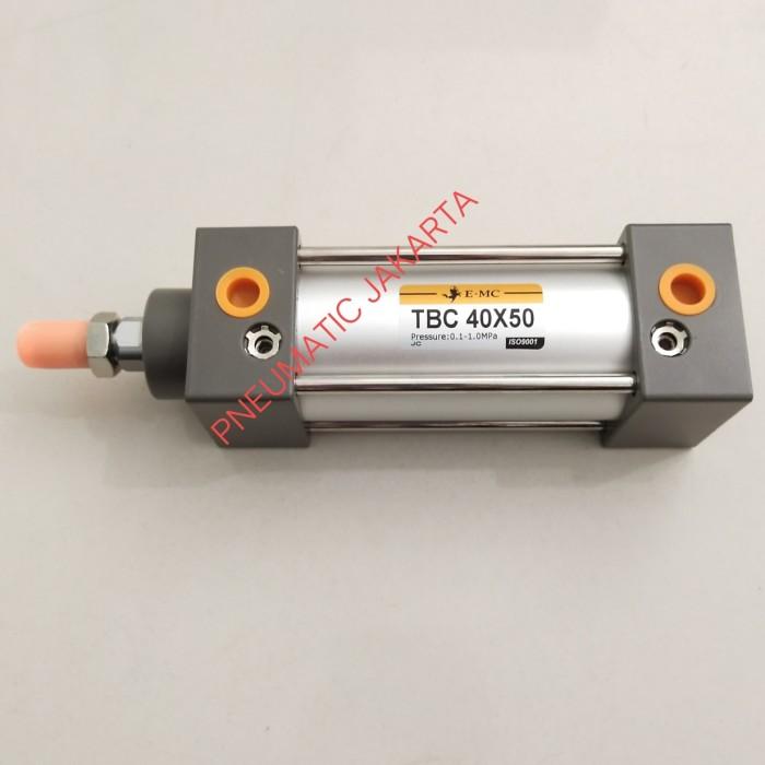 Gambar Air Cylinder TBC-40-50 original EMC Pneumatic TBC-40-50 - TBC-40-50-S dari Sentral Utama Pro undefined Tokopedia