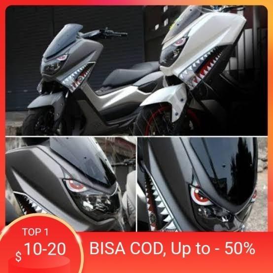 Gambar STICKER STRIPING NMAX GIGI SAX MURAH FULL VARIASI KEREN - ABU dari Liffa Sticker undefined Tokopedia