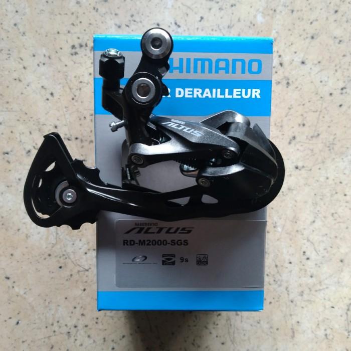 Jual RD Rear Derailleur Speed Shimano Altus M2000 SGS Long Cage