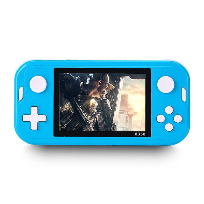 Gambar RS X350 3.5Inch IPS Screen Retro Video Game Consoles Double - China, Blue 8G dari Store Ratu undefined Tokopedia