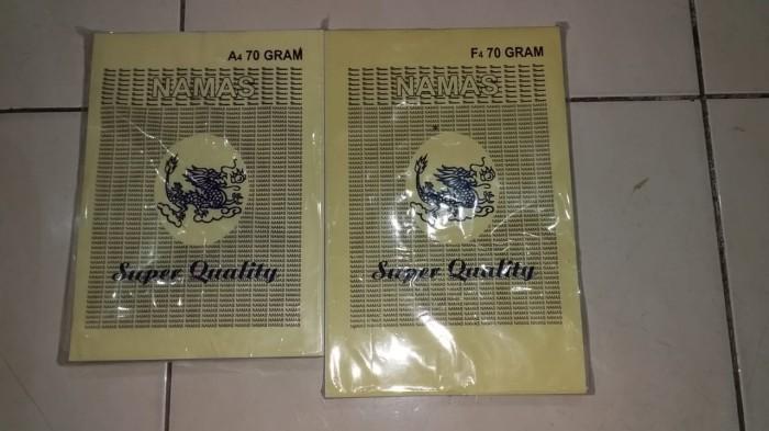 Gambar Kertas Fotocopy HVS Putih 70 gr Merk Naga Mas ( Namas ) - A4 dari Lintas Jakarta Store undefined Tokopedia