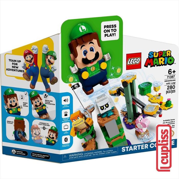 Gambar LEGO Super Mario 71387 Adventures with Luigi dari Cupliss undefined Tokopedia