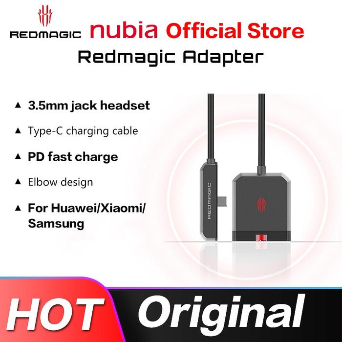 Jual Asli Nubia RedMagic Adapter untuk RedMagic 5G 5S 6pro 6 Docking ...