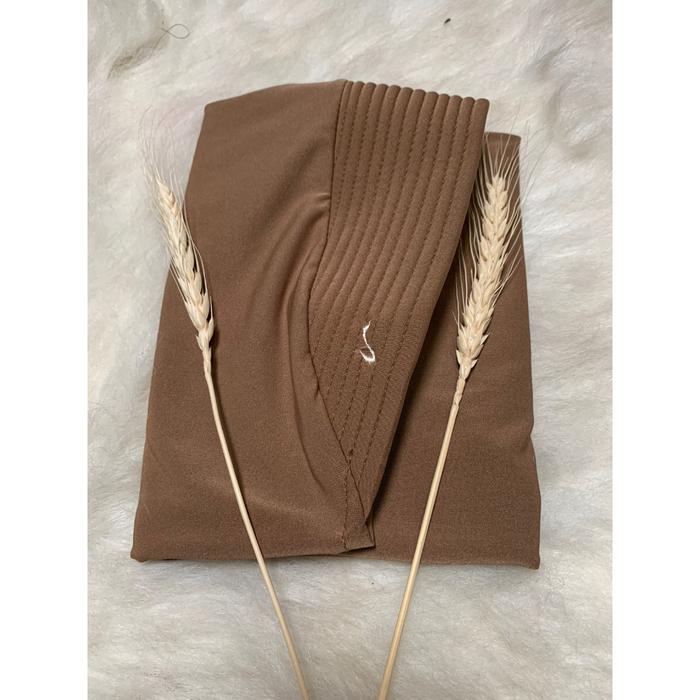 Gambar HIJAB BERGO PENGUIN HAMIDAH SIZE M - MOCCA, M dari Arshila Hijab undefined Tokopedia