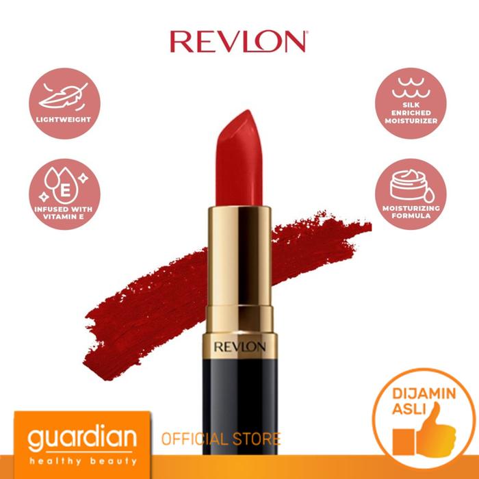 Gambar Revlon Matte Lpstck 004 Retro Red 4.2Gr dari Guardian Official Store undefined Tokopedia