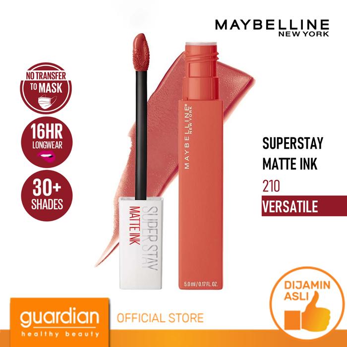 Gambar Maybelline Superstay Matte Ink 210 Versatile dari Guardian Official Store undefined Tokopedia