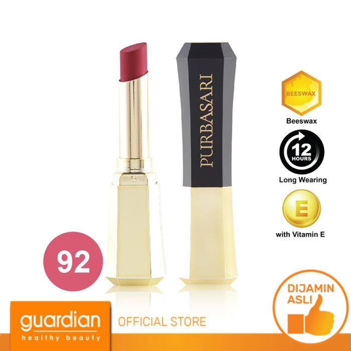 Gambar Purbasari Lipstick Color Matte 92 4G dari Guardian Official Store undefined Tokopedia