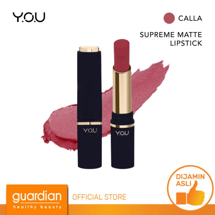Gambar You Basic Collection Supreme Matte Lipstick - 03 Calla 3.2 G dari Guardian Official Store undefined Tokopedia