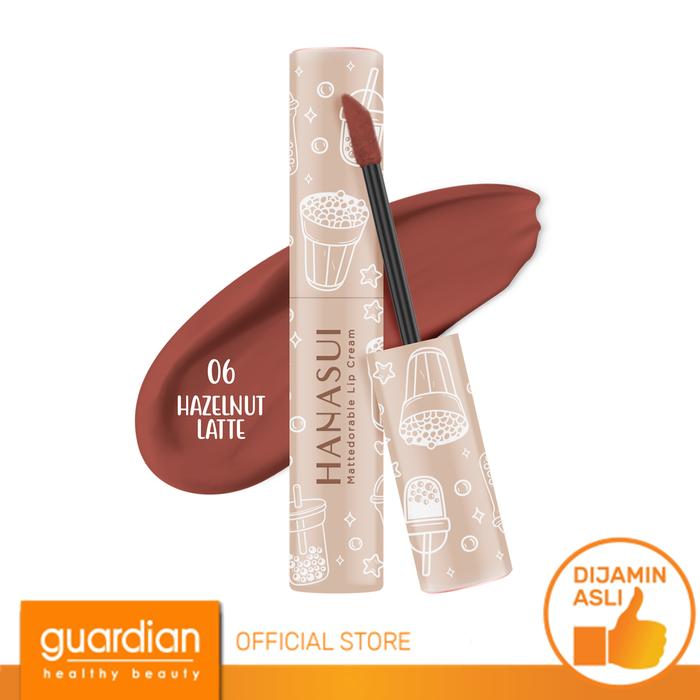Gambar Hanasui Lip Cream Boba Hazlnut Latte 06 4G dari Guardian Official Store undefined Tokopedia