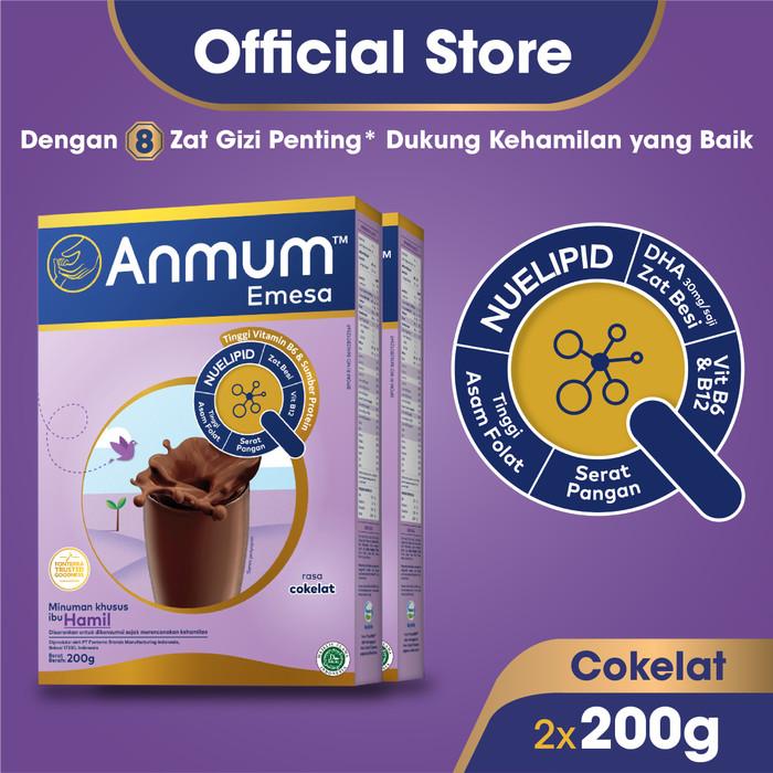 Gambar Momms| Anmum Emesa Susu Bubuk Cokelat 2 x 200g - Minuman Ibu Hamil | dari yuna-5 undefined Tokopedia