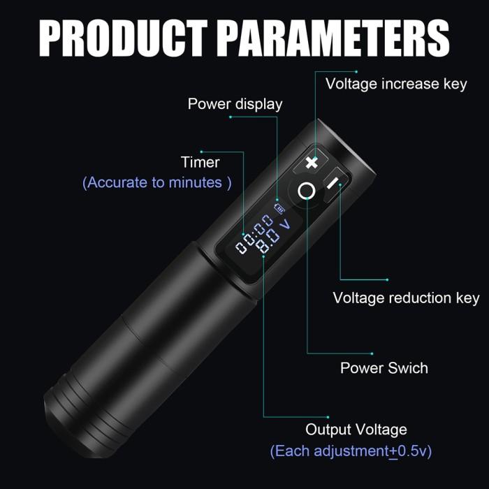 インククロウ ワイヤレスTiny Tattoo Pen Machine インククロウ ワイヤレスTiny Tattoo Pen Machine