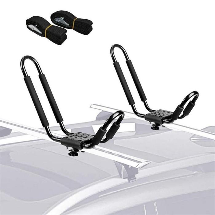 Gambar Rooftop Kayak Carrier 2pcs Car Surfboard Canoe Snowboard Holder dari nana250803 undefined Tokopedia