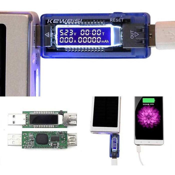 Gambar Pengukur Tegangan USB Multitester Digital Baterai Tester Voltage Detector Amperemeter Voltmeter dari TokoJonaz undefined Tokopedia
