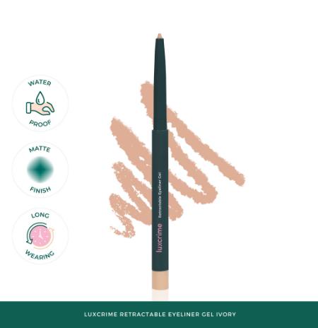 Gambar Luxcrime Retractable Eyeliner - IVORY dari Erfestore undefined Tokopedia