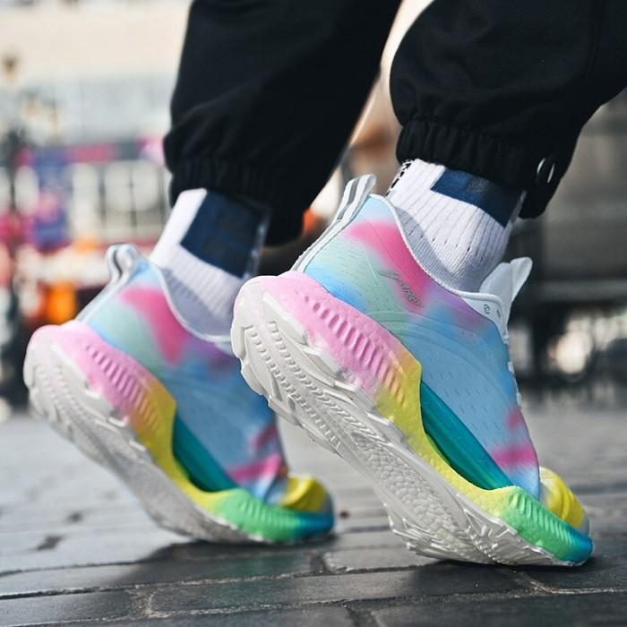 Jual 2022 New Fashion Men Sneakers Women Lightweight Breathable - Main Image