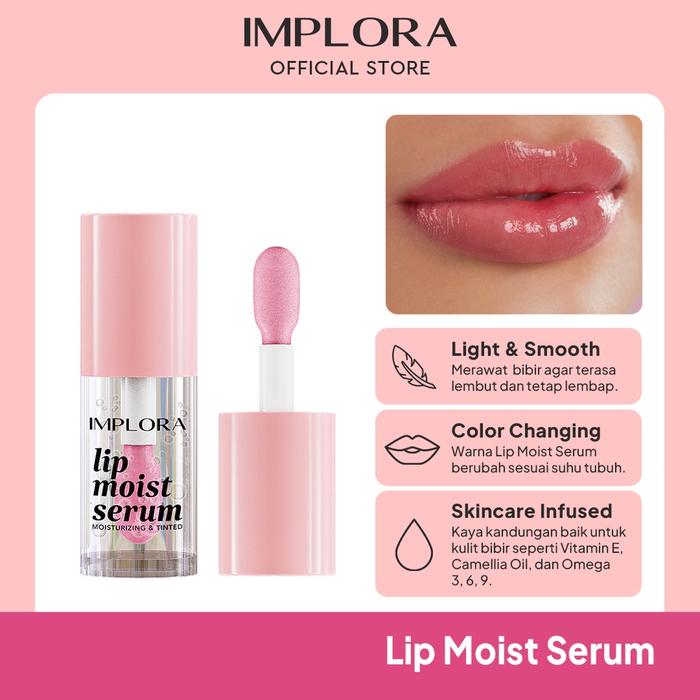 Gambar IMPLORA LIP MOIST ESSENCE & LIP MOIST SERUM - SERUM dari RITARA_NEW undefined Tokopedia