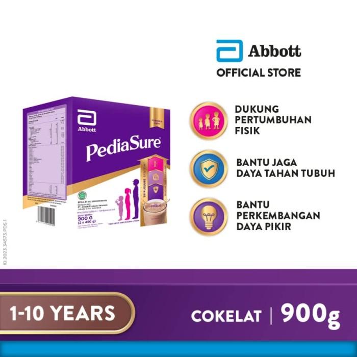 Gambar Pediasure Cokelat 2x450g 900 g (1-10th) - Susu Pertumbuhan Anak - Choco dari Kuma Baby Shop Official undefined Tokopedia