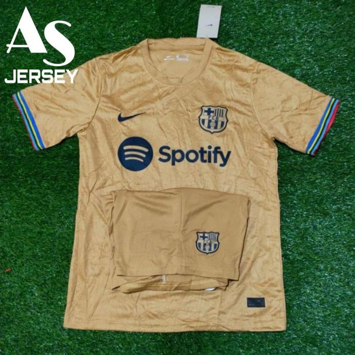 Jual Jersey bola barcelona away 2021 2022 2023 grade ori import