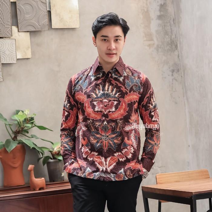 Gambar Jayabaya Batik IJEN Kemeja Katun Furing Lengan Panjang - S dari Jayabaya Batik undefined Tokopedia