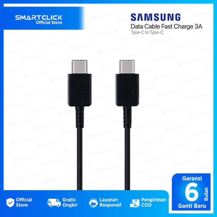 Gambar Samsung Kabel Data Charging Cable USB Type C-to-C 3A New Original dari SmartClick.id undefined Tokopedia