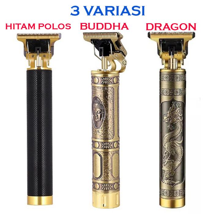 Gambar Cukuran Vintage T9 Alat Cukur Hair Clipper Jenggot Kumis Rambut - DRAGON dari Bomb Official undefined Tokopedia