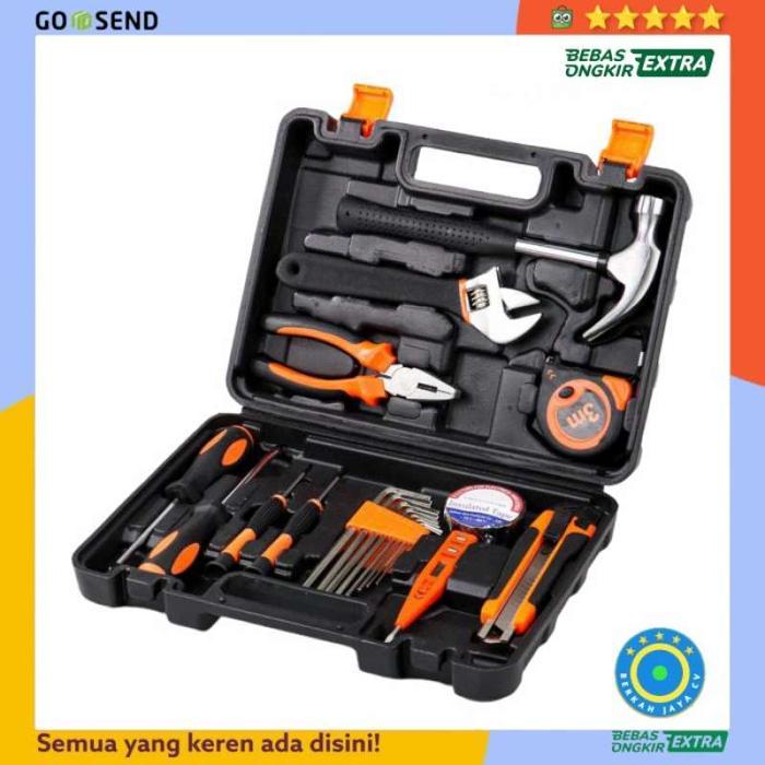 Gambar Blb Tool Box Alat Set Perkakas Tang Palu Obeng Box Storage 19 In 1 - Multicolor dari Lapak Kushner undefined Tokopedia
