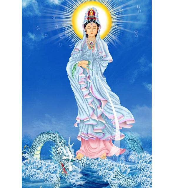Gambar ー AZM Repro Digital Lukisan Gambar Kwan Im Pu Sa Dewa Dewi Goddess dari yukohas undefined Tokopedia