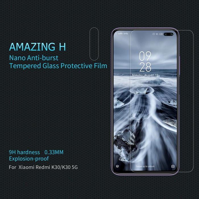 Jual Tempered Glass Xiaomi Redmi K30 Poco X2 Nillkin Anti