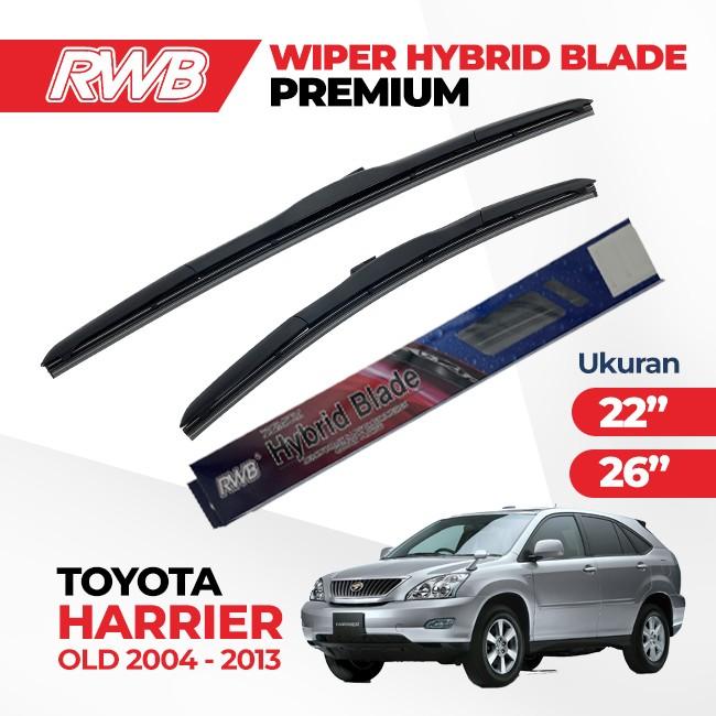 Gambar Wiper Mobil Toyota Harrier (2004-2013) Sepasang - WIPER HYBRID dari Maistro Audio undefined Tokopedia