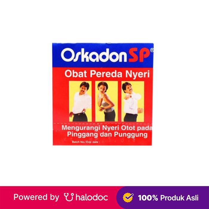 Gambar Oskadon Sp 4 Tablet dari Apotek Halomedika Cicendo undefined Tokopedia