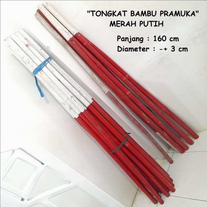 Gambar Tongkat Pramuka - Tongkat Bambu - Toya Pramuka Berbagai Ukuran - 150 Cm, Putih dari TAMAN LANGIT IND undefined Tokopedia