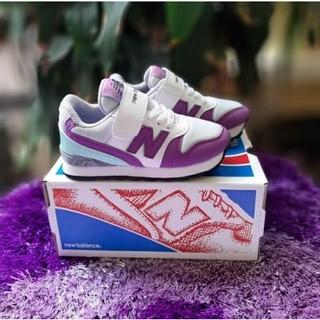 Gambar Sepatu Anak New Balance Laki-Laki Dan Perempuan Perekat Tali - Purple Mix, 29 dari Escalation undefined Tokopedia