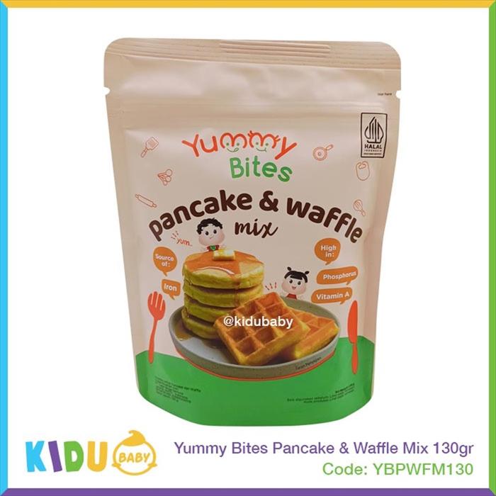 Gambar Yummy Bites Pancake & Waffle Mix 130gr Kidu Baby dari Kidu Baby undefined Tokopedia