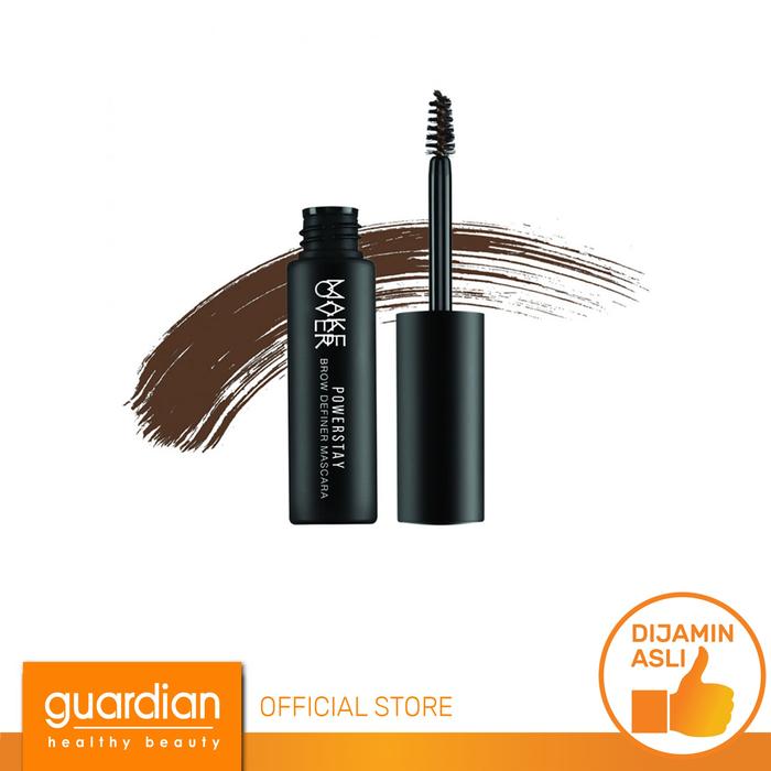 Gambar Make Over Powerstay Brow Definer Mascara 01 Long Black 6.5Gr dari Guardian Official Store undefined Tokopedia