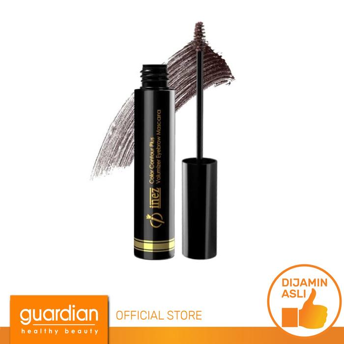 Gambar Inez Volumizer Eyebrow Mascara 02 Deep Brown 5Gr dari Guardian Official Store undefined Tokopedia