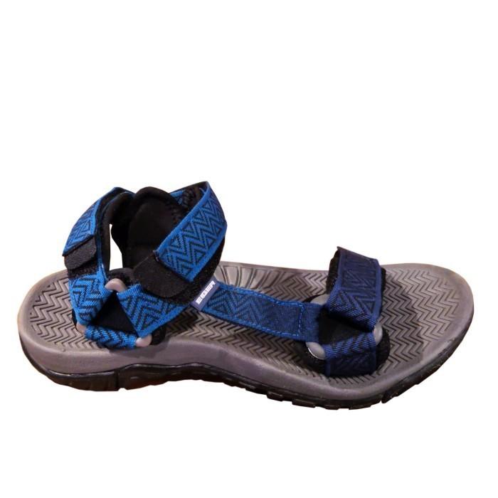Gambar EIGER CALDERA MEN 1.0 SOL DARK GREY PATTERN - BLUE - 41 dari Otdor Store undefined Tokopedia
