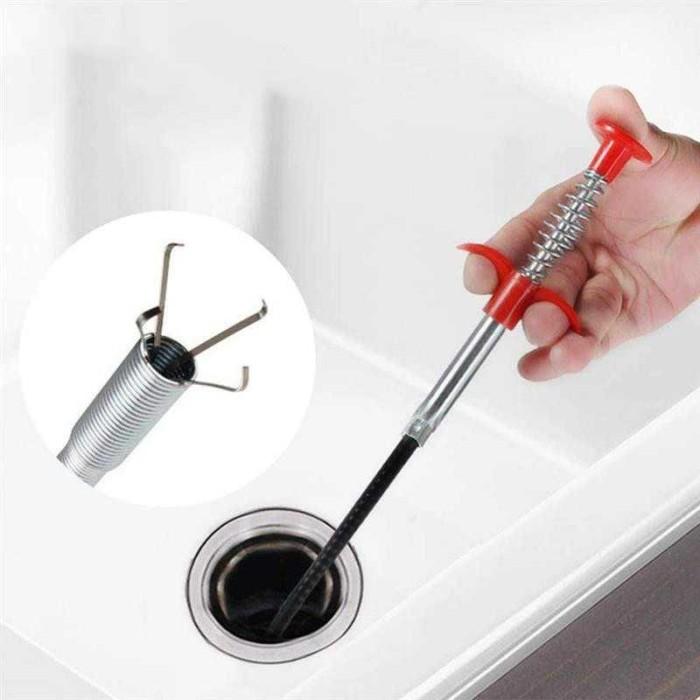 Gambar Penjepit Pembersih Pipa Saluran Toilet Sewer Pipe Unclog - USS63 - 3 Meter dari Hardware Solutions undefined Tokopedia
