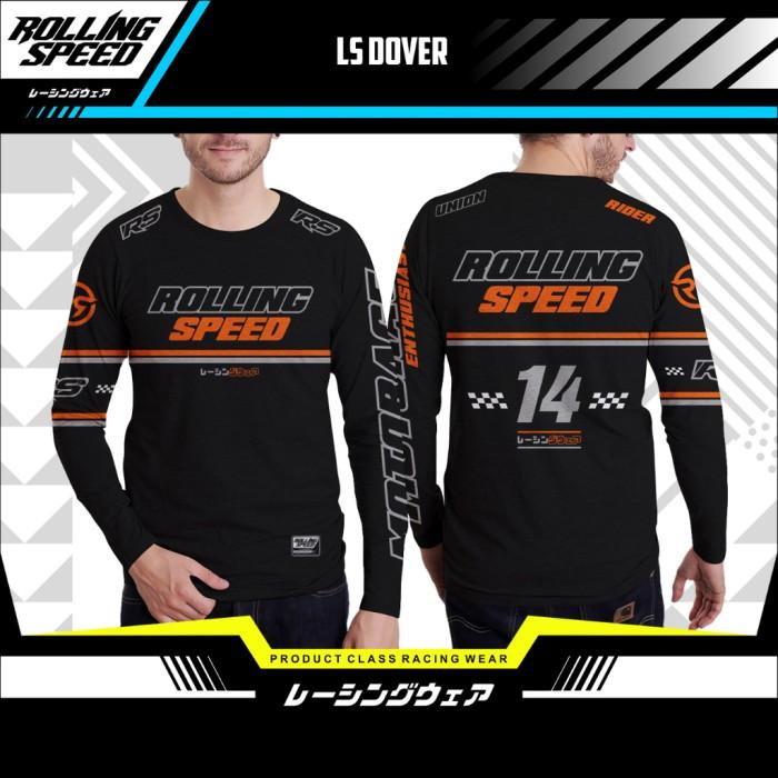 Gambar Rollingspeed - Dover Longsleeve Black - Kaos Tangan Panjang Hitam - L dari RollingSpeed Official Shop undefined Tokopedia