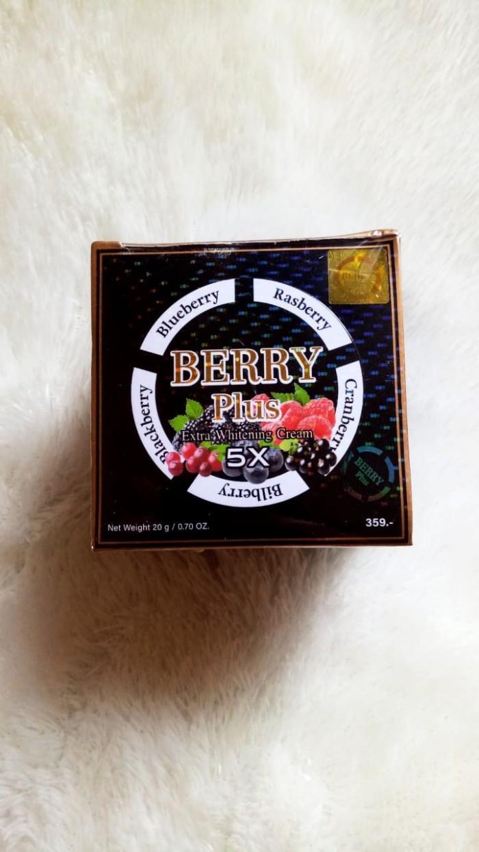 Gambar BERRY PLUS / 4K PLUS EXTRA WHITENING CREAM ORIGINAL THAILAND 20 GRAM - Berry Plus dari Auroraa Beauty undefined Tokopedia