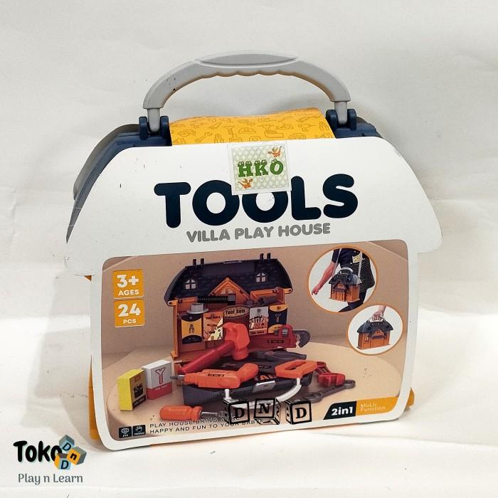 Gambar Mainan Edukasi Anak Villa Play House Tools Store Perkakas Tool Set dari Danzel Corner undefined Tokopedia