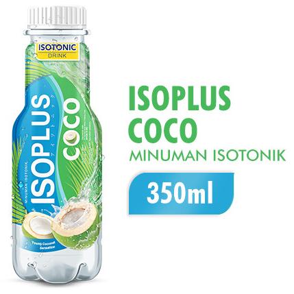 Gambar ISOPLUS ISOTONIC DRINK 350ml ORIGINAL COCO MINUMAN SEGAR ENERGI - COCO dari 8 MART undefined Tokopedia