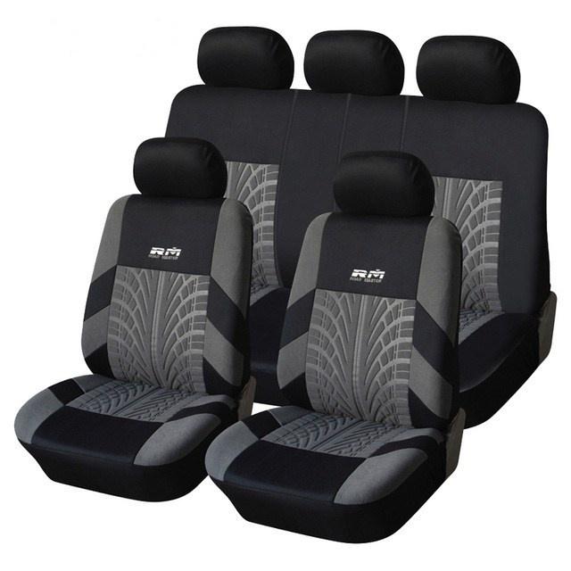 Gambar RM Set Sarung Jok Mobil / Universal Car Seat Cover Original / High Qua - Abu-abu dari PALUTALARISJAYA undefined Tokopedia