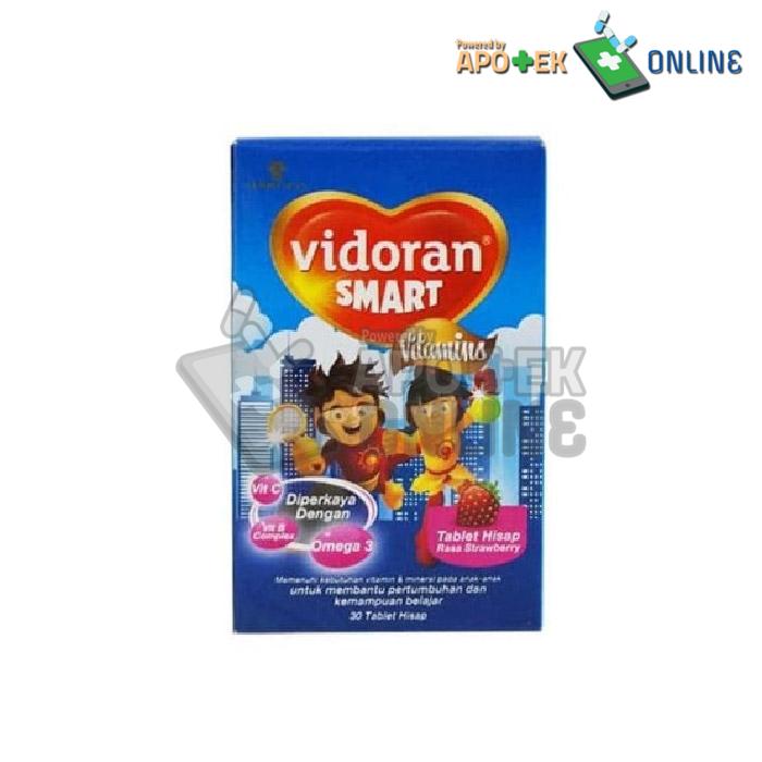 Gambar VIDORAN SMART PLUS STRAWBERRY 25 TABLET dari Apotek Lido Farma Cigombong undefined Tokopedia
