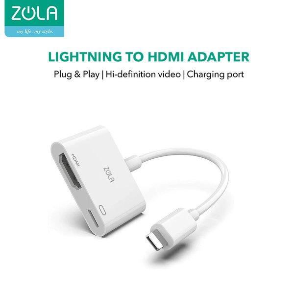 Jual Zola Lightning To HDMI In Adapter TV 1080P HD Digital AV