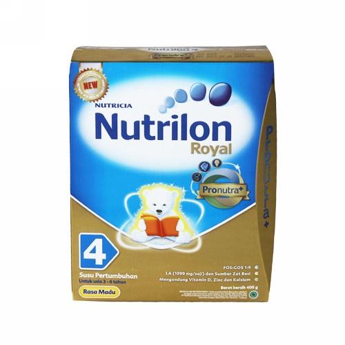 Gambar Nutrilon Royal 4 Susu Bubuk Anak Usia 3-6 Tahun Rasa Madu 400 Gram Box dari lukma books undefined Tokopedia