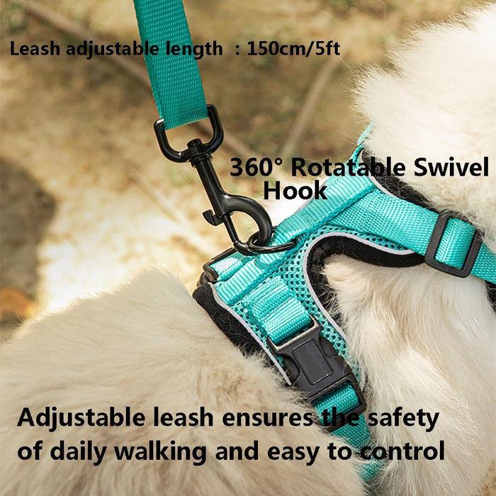 Gambar Cat Harness Breathable Walking Escape Proof Easy Control Pet supplies dari AndreJaya1 undefined Tokopedia