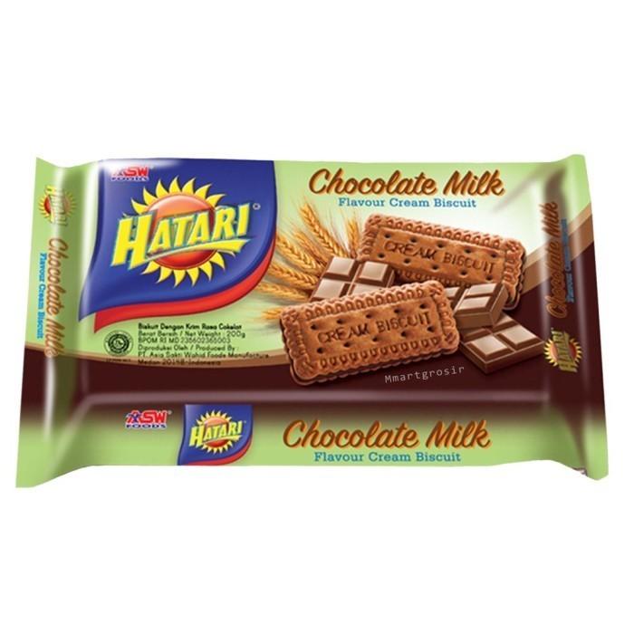 Gambar Biskuit HATARI * Biskuit Renyah * Biskuit Selera Kita * Cemilan Instan - CHOCOLATE MILK dari MD mandiri undefined Tokopedia
