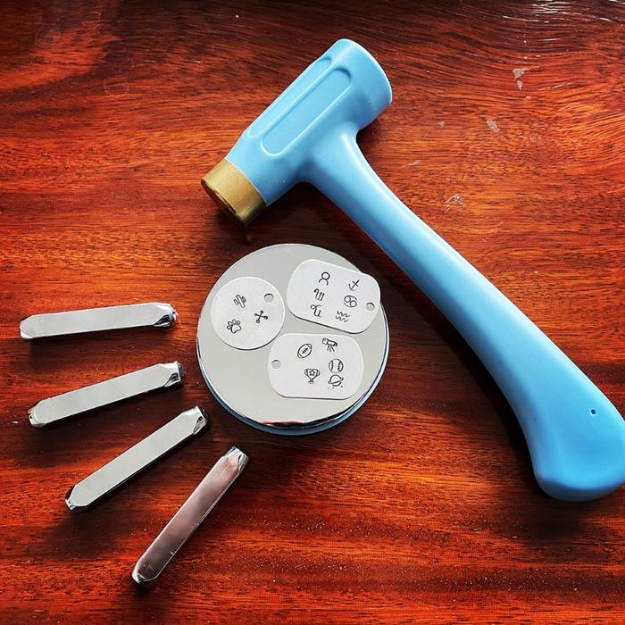 Gambar Sanx Stempel Press Bahan Baja Untuk Perhiasan / Metal / Kulit dari Adellia Putrie undefined Tokopedia