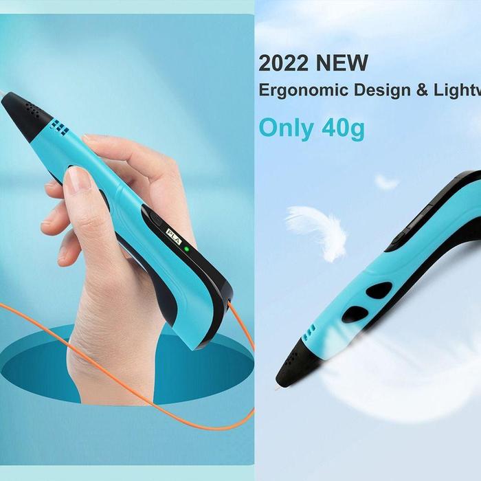 Gambar Preva 3D Printing Pen Kreatif Mainan Seni Kerajinan PLA Filamen DIY dari Angel9 undefined Tokopedia