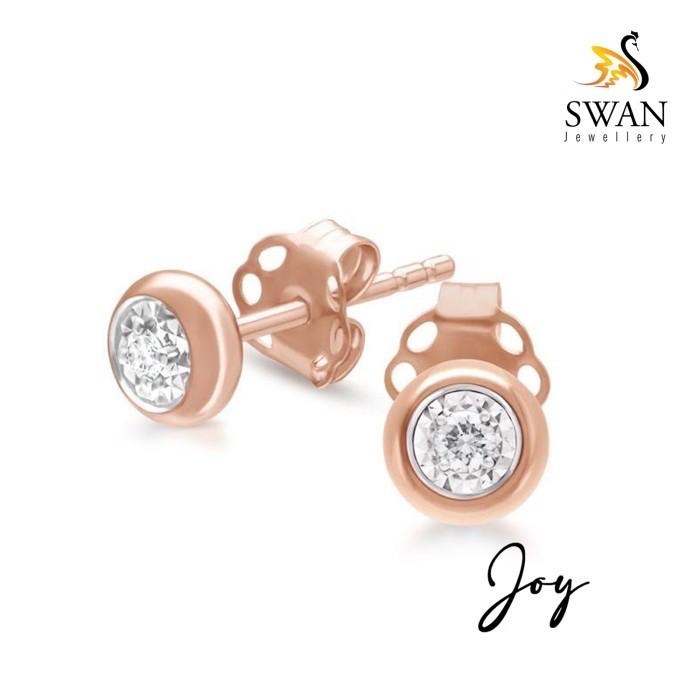 Gambar Anting Dear Love Joy (Kecil) - Rose Gold dari Swan Jewellery undefined Tokopedia